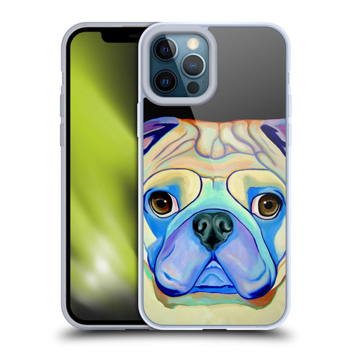 Jody Wright Dog And Cat Collection Pug Soft Gel Case for Apple iPhone 12 Pro Max