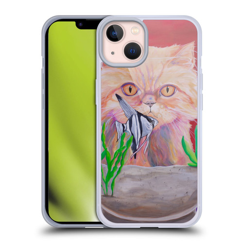 Jody Wright Dog And Cat Collection Infinite Possibilities Soft Gel Case for Apple iPhone 13