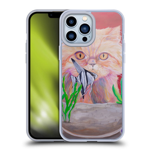 Jody Wright Dog And Cat Collection Infinite Possibilities Soft Gel Case for Apple iPhone 13 Pro Max