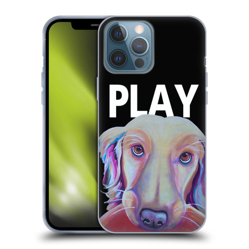 Jody Wright Dog And Cat Collection Playful Soft Gel Case for Apple iPhone 13 Pro Max