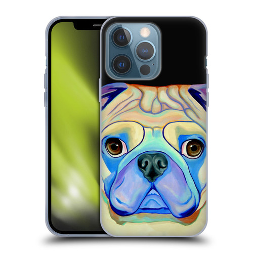 Jody Wright Dog And Cat Collection Pug Soft Gel Case for Apple iPhone 13 Pro
