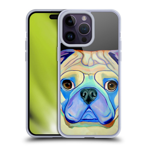 Jody Wright Dog And Cat Collection Pug Soft Gel Case for Apple iPhone 14 Pro Max