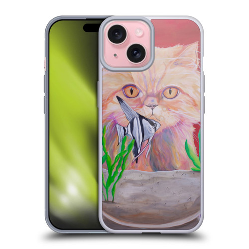 Jody Wright Dog And Cat Collection Infinite Possibilities Soft Gel Case for Apple iPhone 15