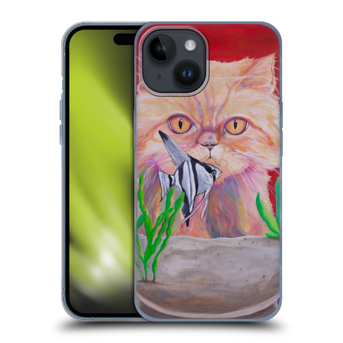 Jody Wright Dog And Cat Collection Infinite Possibilities Soft Gel Case for Apple iPhone 15