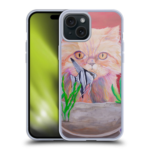 Jody Wright Dog And Cat Collection Infinite Possibilities Soft Gel Case for Apple iPhone 15 Plus
