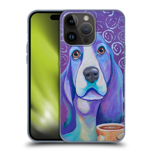 Jody Wright Dog And Cat Collection Caffeine Is Mandatory Soft Gel Case for Apple iPhone 15 Pro Max