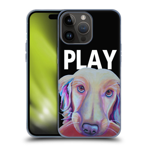 Jody Wright Dog And Cat Collection Playful Soft Gel Case for Apple iPhone 15 Pro Max