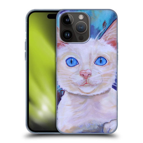 Jody Wright Dog And Cat Collection Pretty Blue Eyes Soft Gel Case for Apple iPhone 15 Pro Max