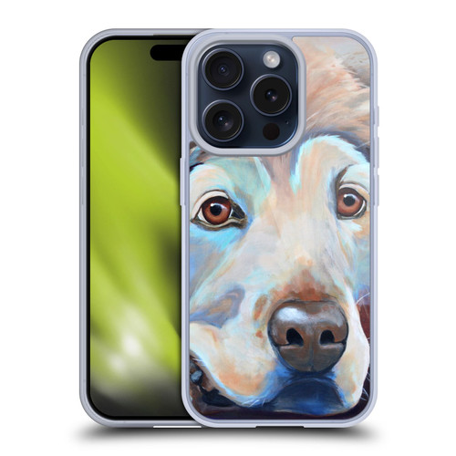 Jody Wright Dog And Cat Collection A Little Rest & Relaxation Soft Gel Case for Apple iPhone 15 Pro