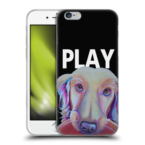 Jody Wright Dog And Cat Collection Playful Soft Gel Case for Apple iPhone 6 / iPhone 6s