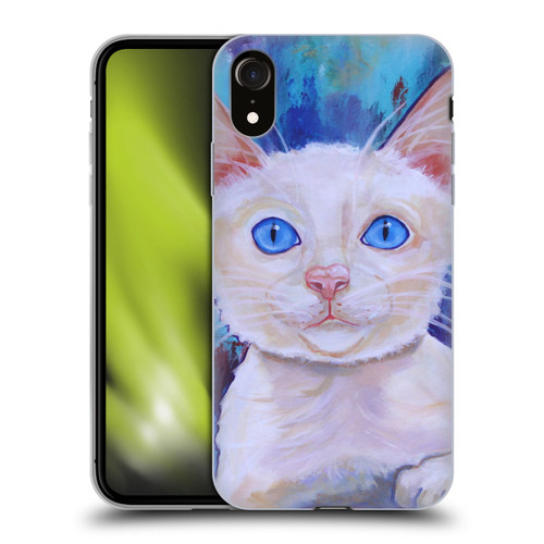 Jody Wright Dog And Cat Collection Pretty Blue Eyes Soft Gel Case for Apple iPhone XR
