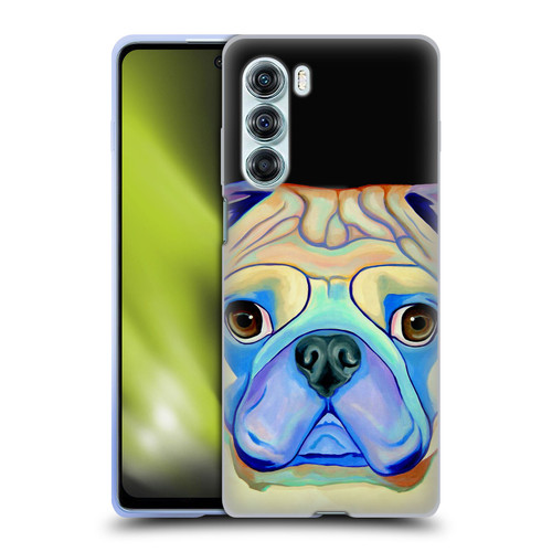 Jody Wright Dog And Cat Collection Pug Soft Gel Case for Motorola Edge S30 / Moto G200 5G