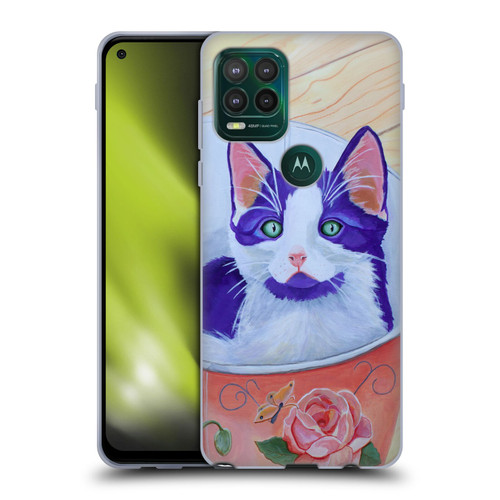 Jody Wright Dog And Cat Collection Bucket Of Love Soft Gel Case for Motorola Moto G Stylus 5G 2021