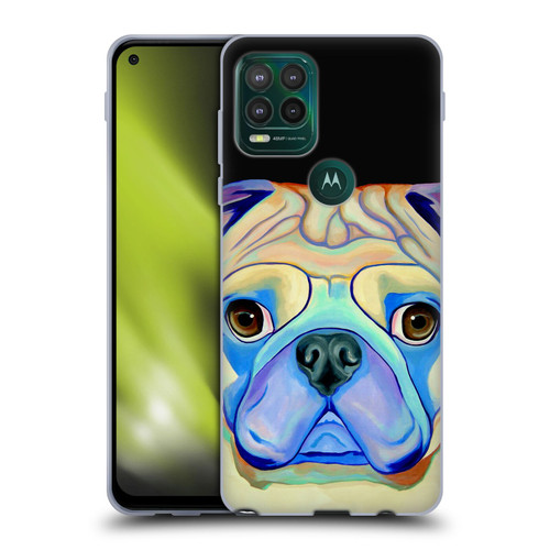 Jody Wright Dog And Cat Collection Pug Soft Gel Case for Motorola Moto G Stylus 5G 2021