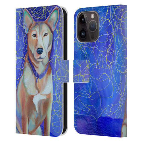 Jody Wright Dog And Cat Collection High Energy Leather Book Wallet Case Cover For Apple iPhone 15 Pro Max
