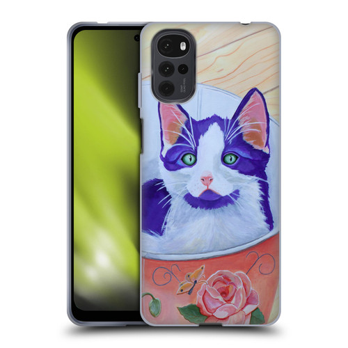 Jody Wright Dog And Cat Collection Bucket Of Love Soft Gel Case for Motorola Moto G22