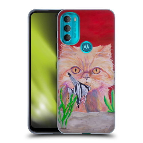 Jody Wright Dog And Cat Collection Infinite Possibilities Soft Gel Case for Motorola Moto G71 5G