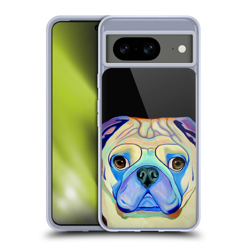 Jody Wright Dog And Cat Collection Pug Soft Gel Case for Google Pixel 8