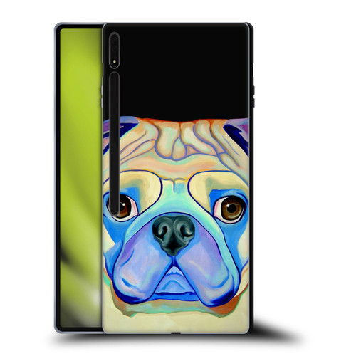 Jody Wright Dog And Cat Collection Pug Soft Gel Case for Samsung Galaxy Tab S8 Ultra