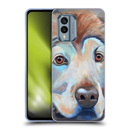 Jody Wright Dog And Cat Collection A Little Rest & Relaxation Soft Gel Case for Nokia X30