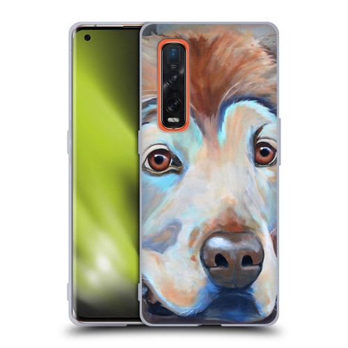 Jody Wright Dog And Cat Collection A Little Rest & Relaxation Soft Gel Case for OPPO Find X2 Pro 5G