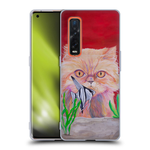 Jody Wright Dog And Cat Collection Infinite Possibilities Soft Gel Case for OPPO Find X2 Pro 5G