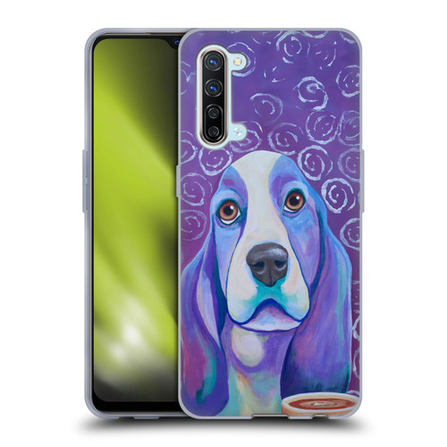 Jody Wright Dog And Cat Collection Caffeine Is Mandatory Soft Gel Case for OPPO Find X2 Lite 5G