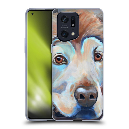 Jody Wright Dog And Cat Collection A Little Rest & Relaxation Soft Gel Case for OPPO Find X5 Pro