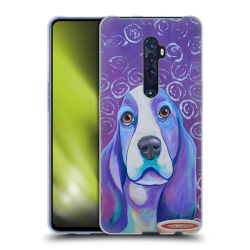 Jody Wright Dog And Cat Collection Caffeine Is Mandatory Soft Gel Case for OPPO Reno 2