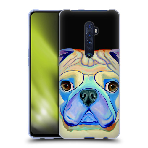 Jody Wright Dog And Cat Collection Pug Soft Gel Case for OPPO Reno 2