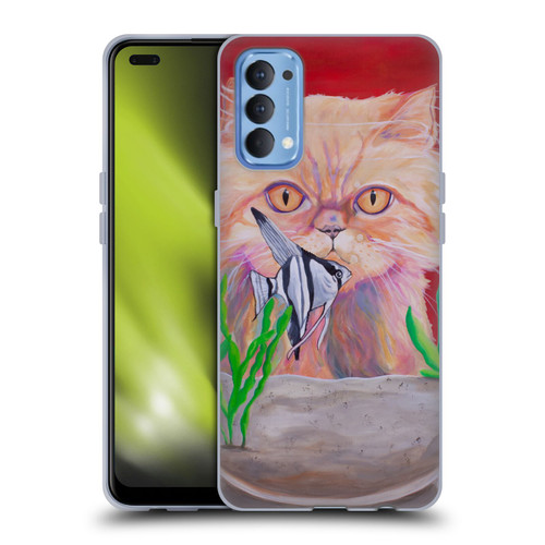 Jody Wright Dog And Cat Collection Infinite Possibilities Soft Gel Case for OPPO Reno 4 5G