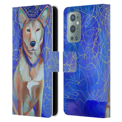 Jody Wright Dog And Cat Collection High Energy Leather Book Wallet Case Cover For OnePlus 9