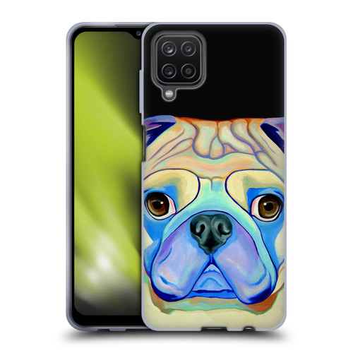 Jody Wright Dog And Cat Collection Pug Soft Gel Case for Samsung Galaxy A12 (2020)
