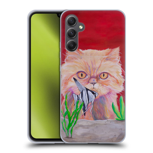Jody Wright Dog And Cat Collection Infinite Possibilities Soft Gel Case for Samsung Galaxy A34 5G