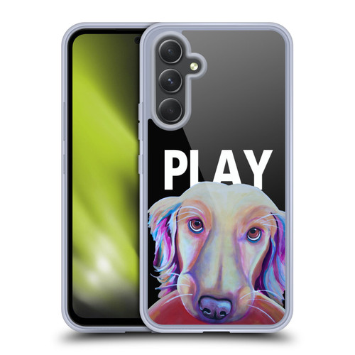 Jody Wright Dog And Cat Collection Playful Soft Gel Case for Samsung Galaxy A54 5G