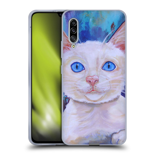 Jody Wright Dog And Cat Collection Pretty Blue Eyes Soft Gel Case for Samsung Galaxy A90 5G (2019)