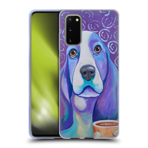 Jody Wright Dog And Cat Collection Caffeine Is Mandatory Soft Gel Case for Samsung Galaxy S20 / S20 5G