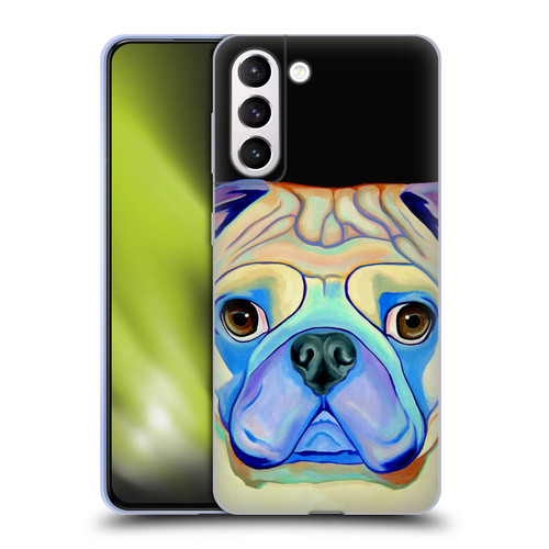 Jody Wright Dog And Cat Collection Pug Soft Gel Case for Samsung Galaxy S21+ 5G