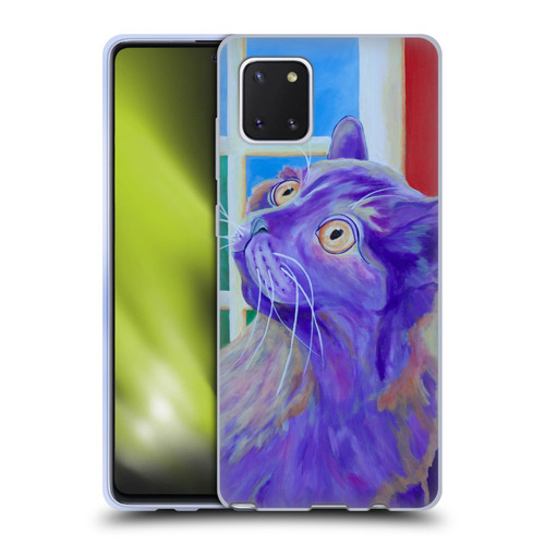 Jody Wright Dog And Cat Collection Just Outside The Window Soft Gel Case for Samsung Galaxy Note10 Lite