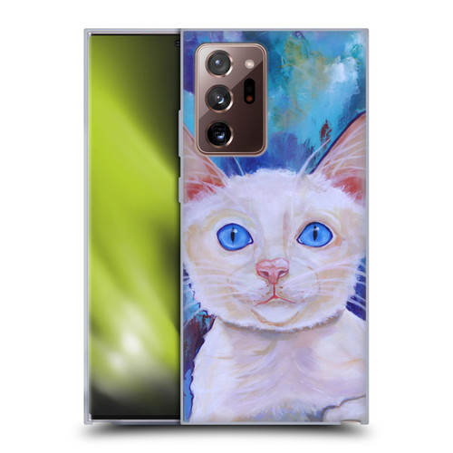 Jody Wright Dog And Cat Collection Pretty Blue Eyes Soft Gel Case for Samsung Galaxy Note20 Ultra / 5G