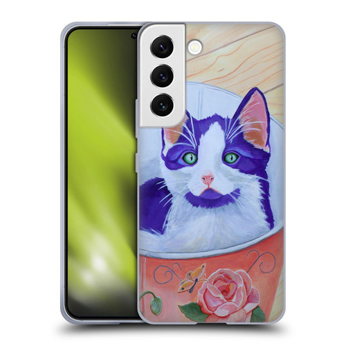 Jody Wright Dog And Cat Collection Bucket Of Love Soft Gel Case for Samsung Galaxy S22 5G