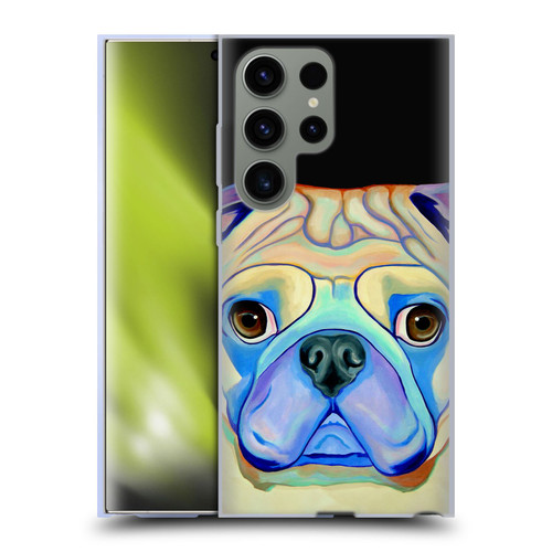 Jody Wright Dog And Cat Collection Pug Soft Gel Case for Samsung Galaxy S23 Ultra 5G