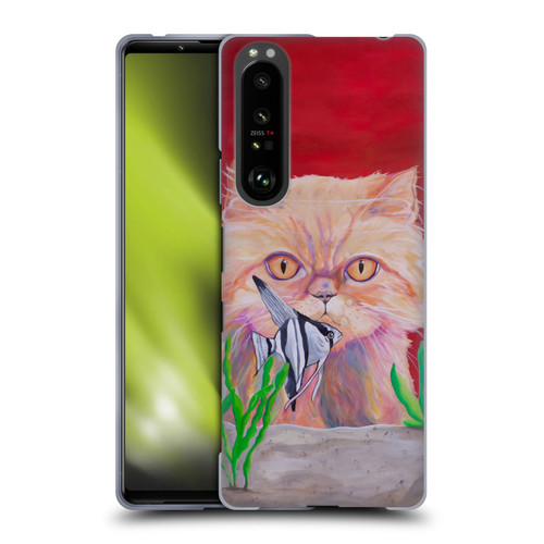 Jody Wright Dog And Cat Collection Infinite Possibilities Soft Gel Case for Sony Xperia 1 III