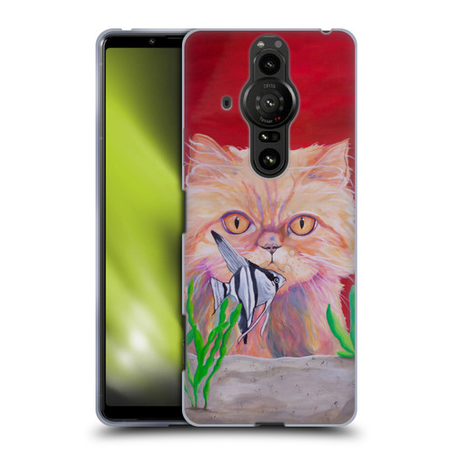 Jody Wright Dog And Cat Collection Infinite Possibilities Soft Gel Case for Sony Xperia Pro-I