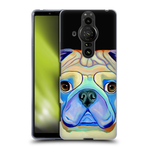Jody Wright Dog And Cat Collection Pug Soft Gel Case for Sony Xperia Pro-I