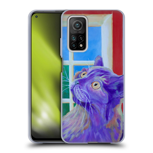 Jody Wright Dog And Cat Collection Just Outside The Window Soft Gel Case for Xiaomi Mi 10T 5G
