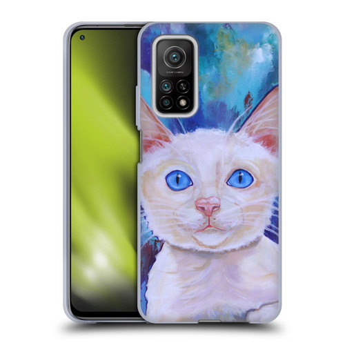 Jody Wright Dog And Cat Collection Pretty Blue Eyes Soft Gel Case for Xiaomi Mi 10T 5G