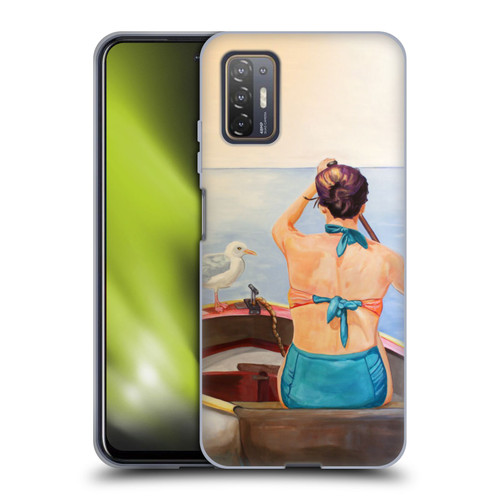 Jody Wright Life Around Us The Woman And Seagul Soft Gel Case for HTC Desire 21 Pro 5G