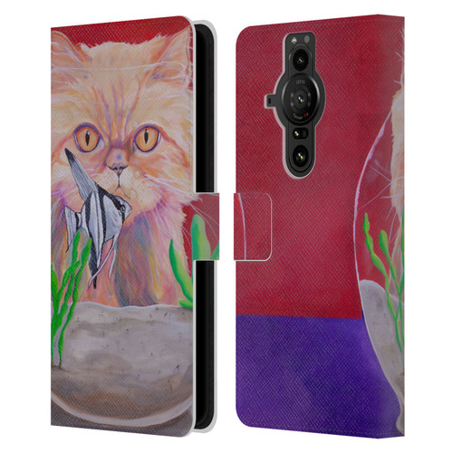 Jody Wright Dog And Cat Collection Infinite Possibilities Leather Book Wallet Case Cover For Sony Xperia Pro-I