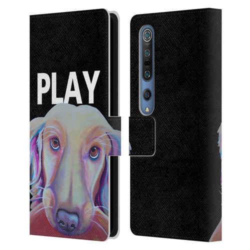 Jody Wright Dog And Cat Collection Playful Leather Book Wallet Case Cover For Xiaomi Mi 10 5G / Mi 10 Pro 5G